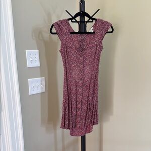 American Eagle Outfitters Pink Floral Dress